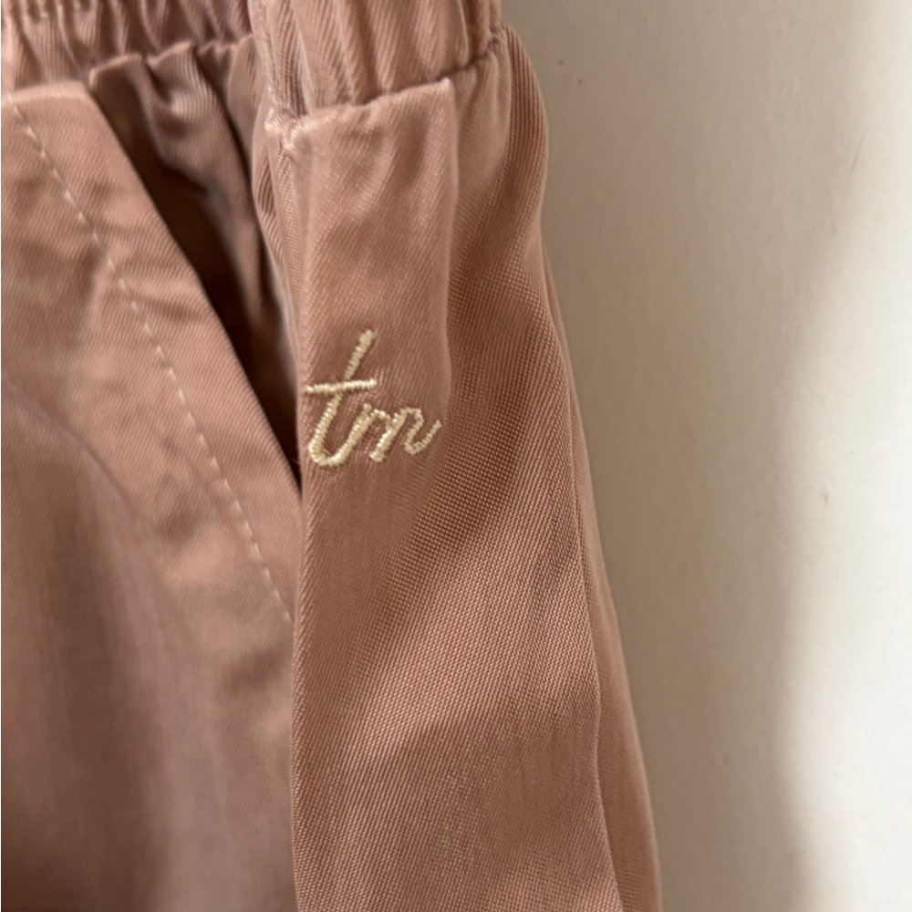 Travis Mathew‎ Chardonnay Sunday Pants NWT size XL in Almondine Wide Leg Flowy - Picture 8 of 13